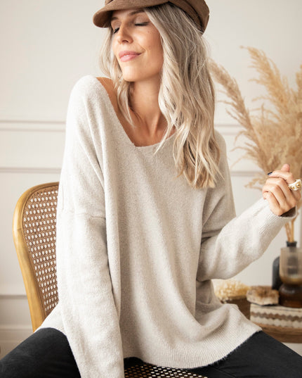 Comfy Billie Beige - Trui