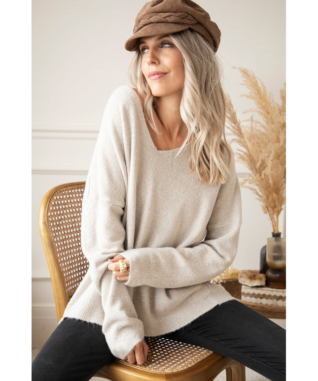 Comfy Billie Beige - Trui
