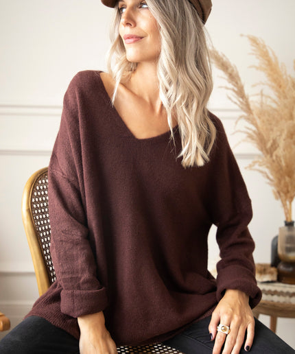 Comfy Billie Chocolate - Trui
