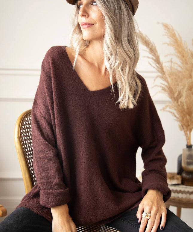 Comfy Billie Chocolate - Trui
