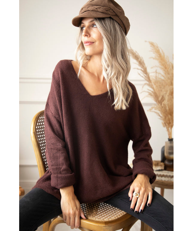 Comfy Billie Chocolate - Trui