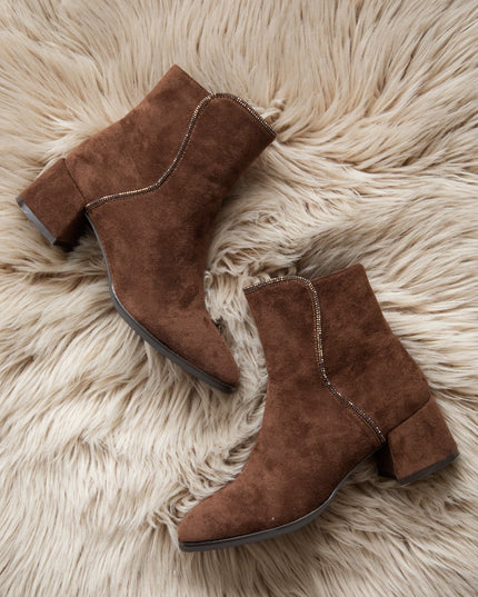 Audrey Chic Brown - Boots