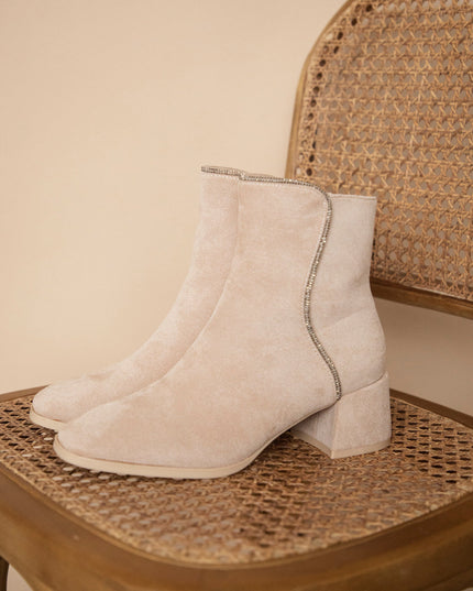Audrey Chic Beige - Boots