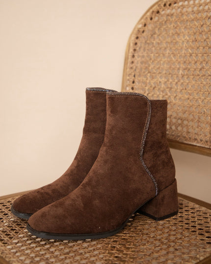 Audrey Chic Brown - Boots