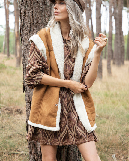Keep On Glowing Brown Mix - Jurk