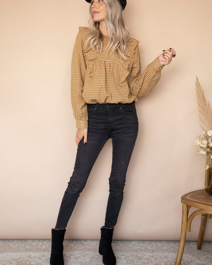 Britt Mustard - Blouse