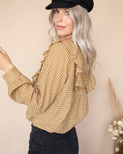 Britt Mustard - Blouse