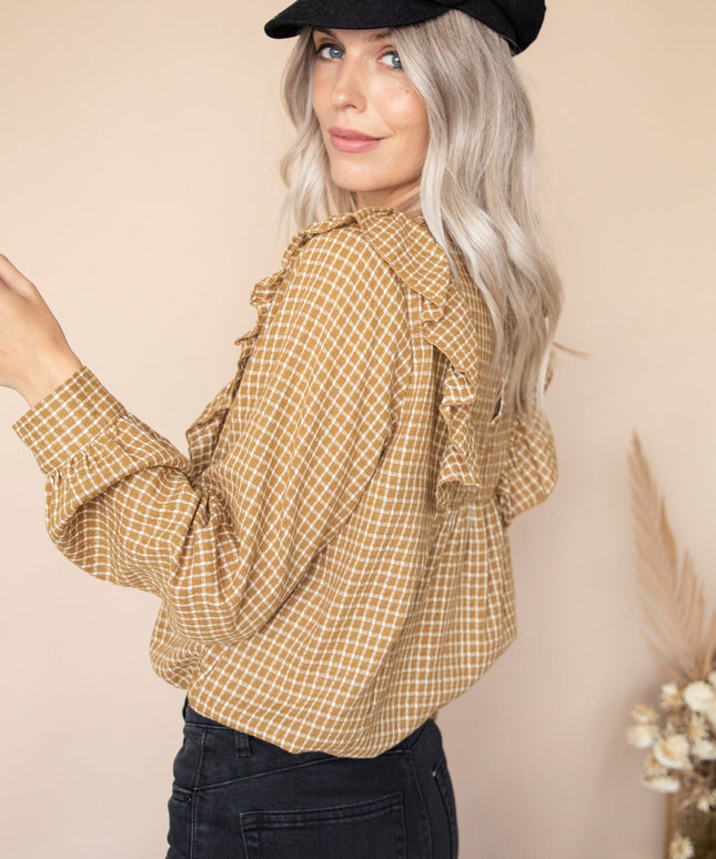 Britt Mustard - Blouse