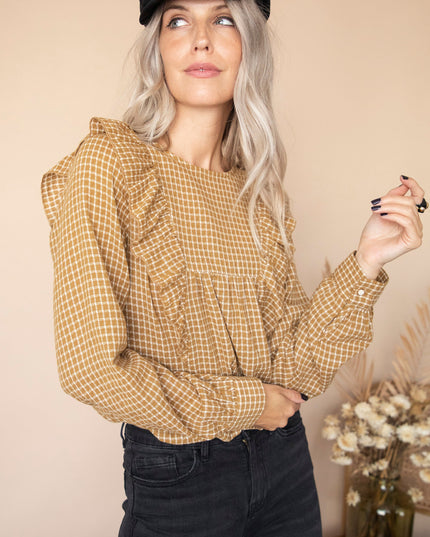 Britt Mustard - Blouse
