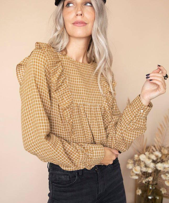 Britt Mustard - Blouse