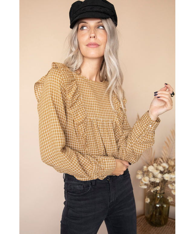 Britt Mustard - Blouse