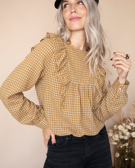 Britt Mustard - Blouse