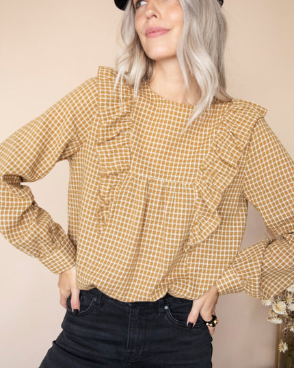 Britt Mustard - Blouse