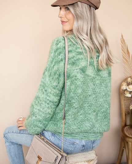 Fluffy Feels Green - Trui