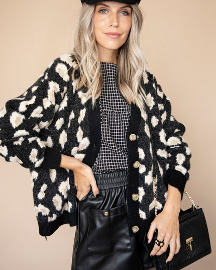 Fall Faux Leather Black - Short