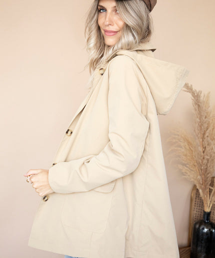 Take A Walk With Me Beige - Jacket