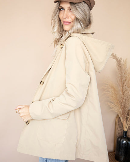 Take A Walk With Me Beige - Jacket