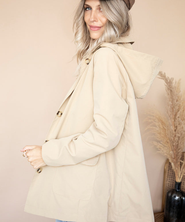 Take A Walk With Me Beige - Jacket