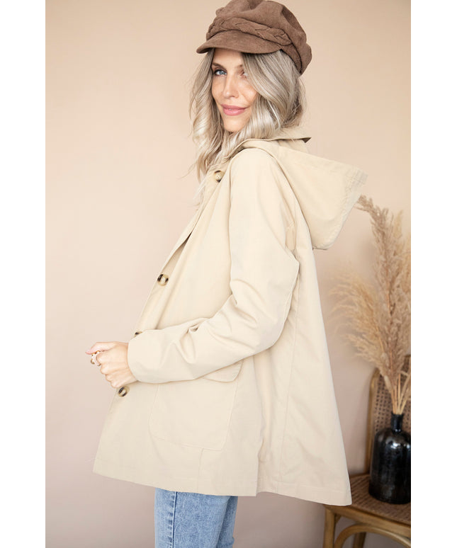 Take A Walk With Me Beige - Jacket