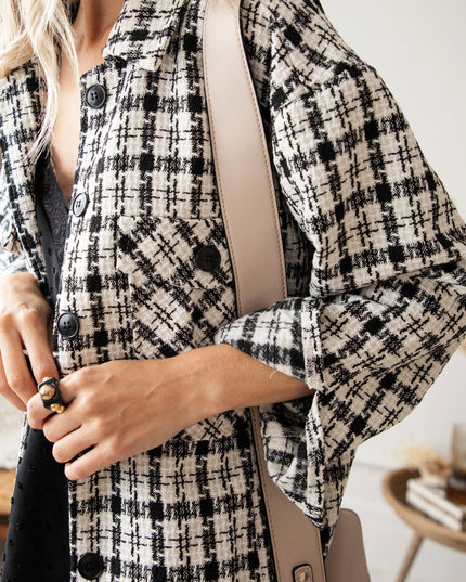 Most-Loved Pattern In Fall Black/White - Vest