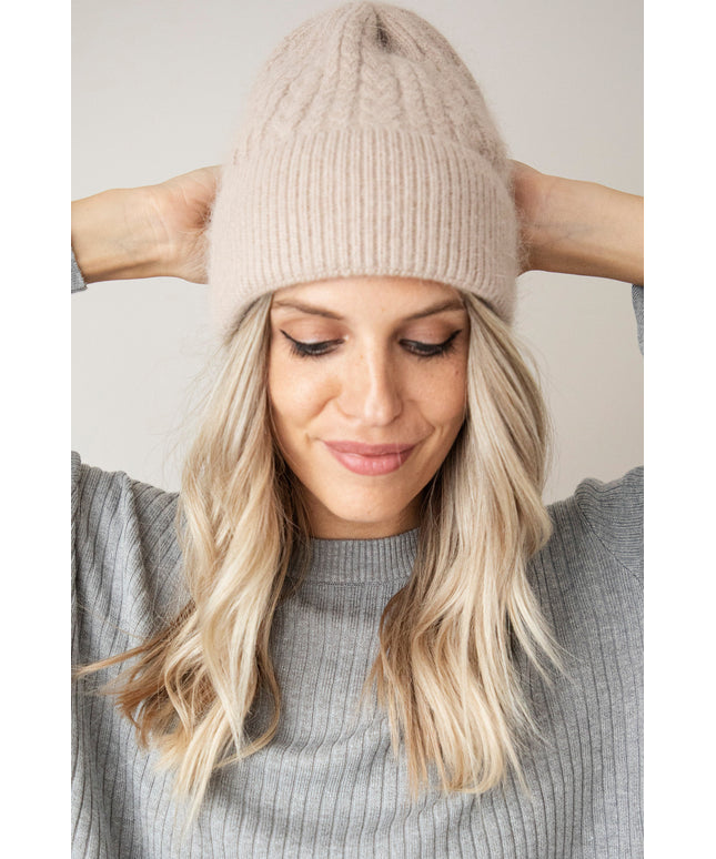 Beanie Ray Taupe - Muts