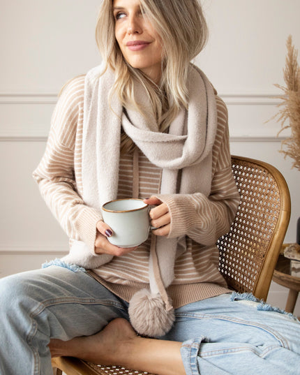 Pompkin Off White - Sjaal
