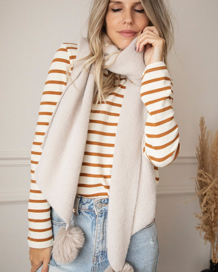 Pompkin Off White - Sjaal