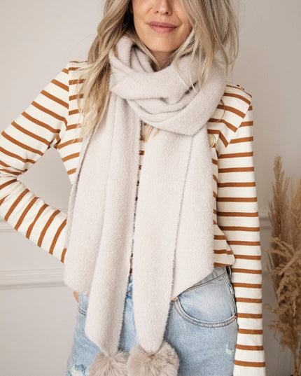 Pompkin Off White - Sjaal