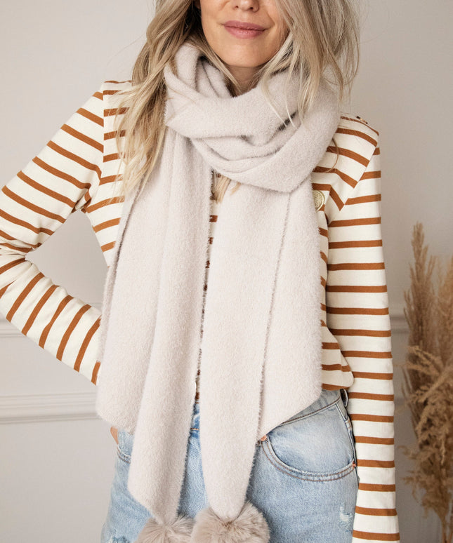 Pompkin Off White - Sjaal