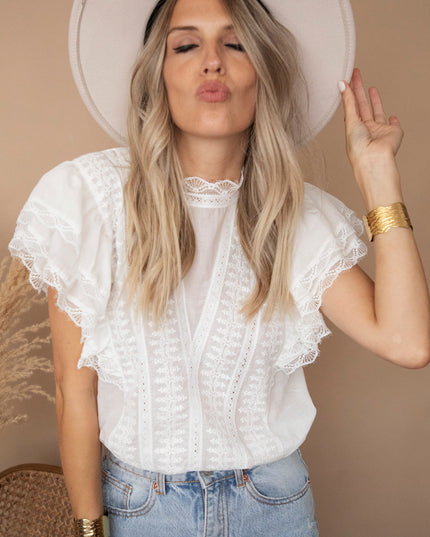 New Cowgirl In Town Beige - Hoed