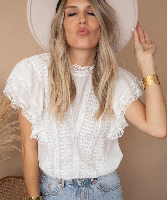 New Cowgirl In Town Beige - Hoed