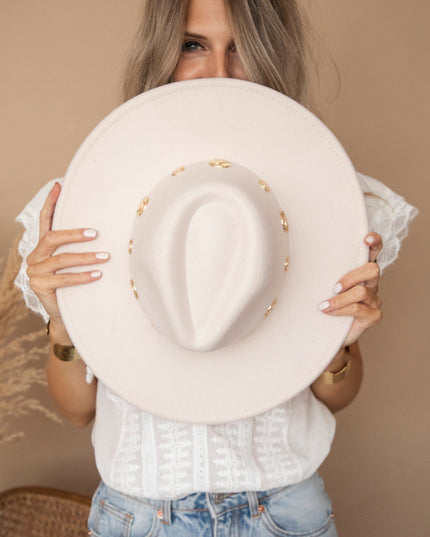 New Cowgirl In Town Beige - Hoed