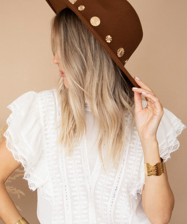 New Cowgirl In Town Caramel - Hoed