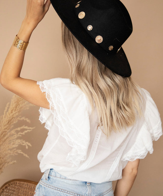New Cowgirl In Town Black - Hoed