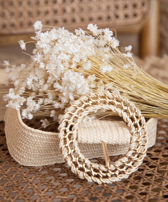 Rani Rotan Beige - Riem