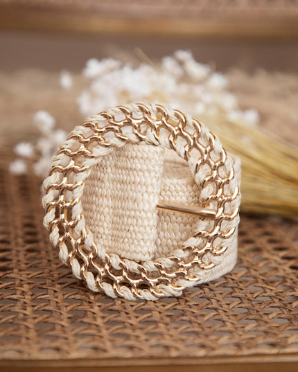 Rani Rotan Beige - Riem