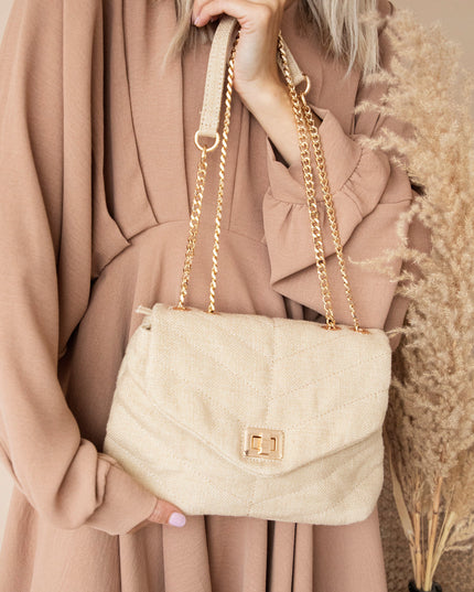 Made Of Linen Beige - Handtas