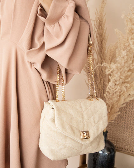 Made Of Linen Beige - Handtas
