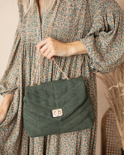 Made Of Linen Kaki - Handtas