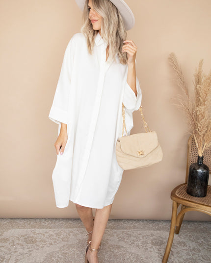 Made Of Linen Beige - Handtas