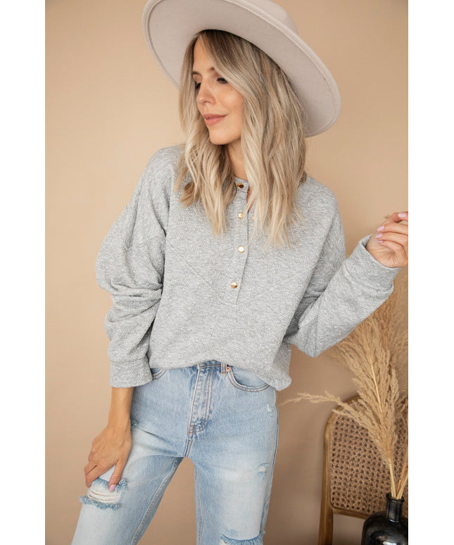 Amber Soft Grey - Trui