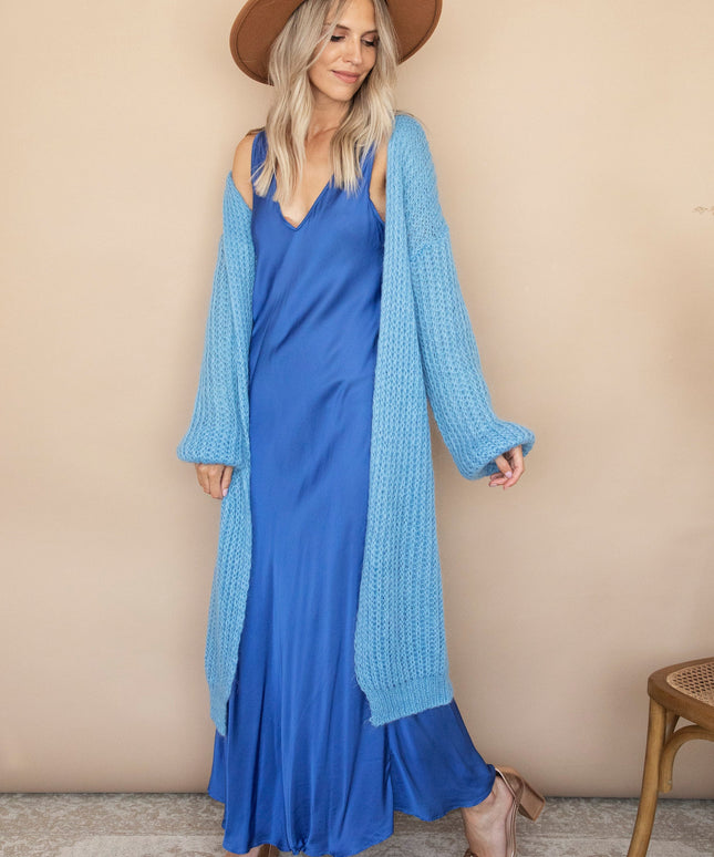 Cozy Elza Long Blue - Vest