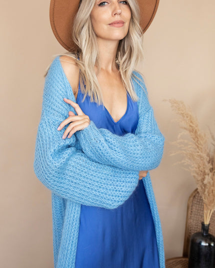 Cozy Elza Long Blue - Vest