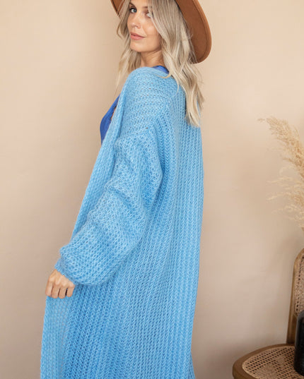 Cozy Elza Long Blue - Vest