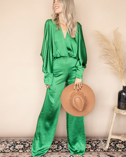 Silky Sue Green - Jumpsuit