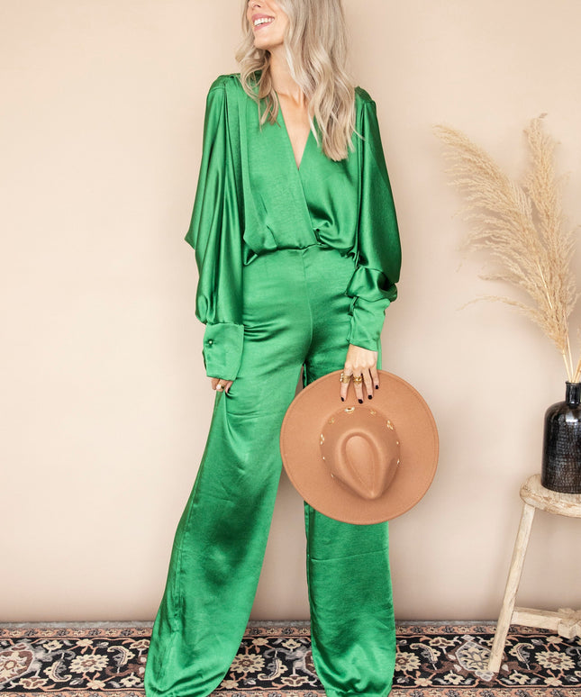 Silky Sue Green - Jumpsuit