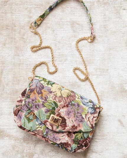 Carry Flowers Lila/Pink - Handtas