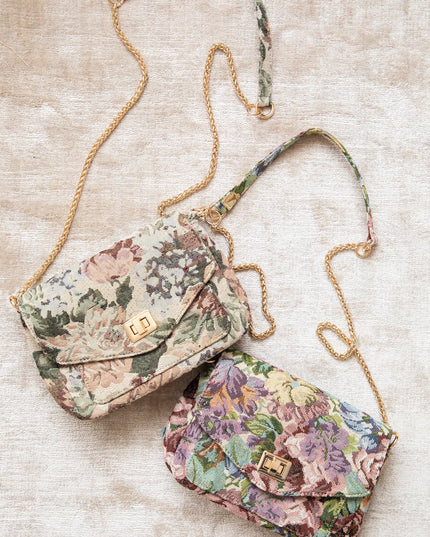 Carry Flowers Lila/Pink - Handtas