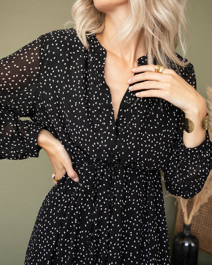 Sprinkled With Love Black - Jurk
