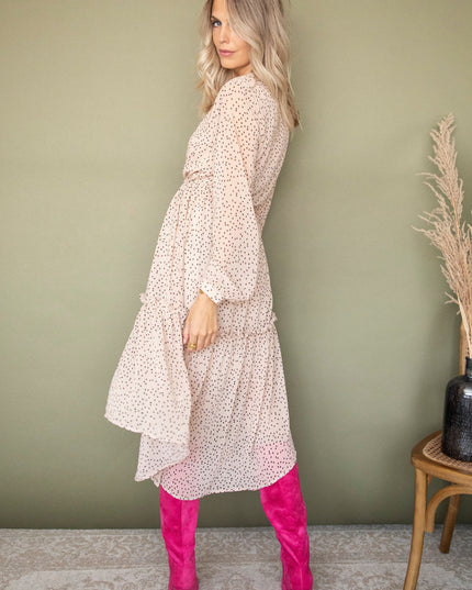 Sprinkled With Love Creamy Pink - Jurk